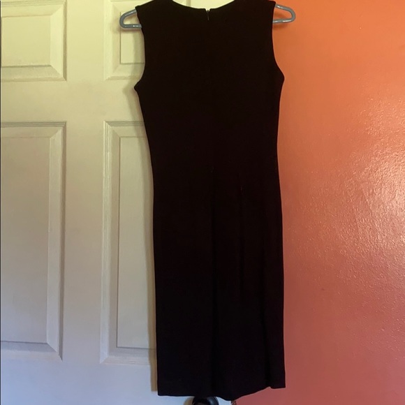 Black fitted Calvin Klein dress - Picture 3 of 4